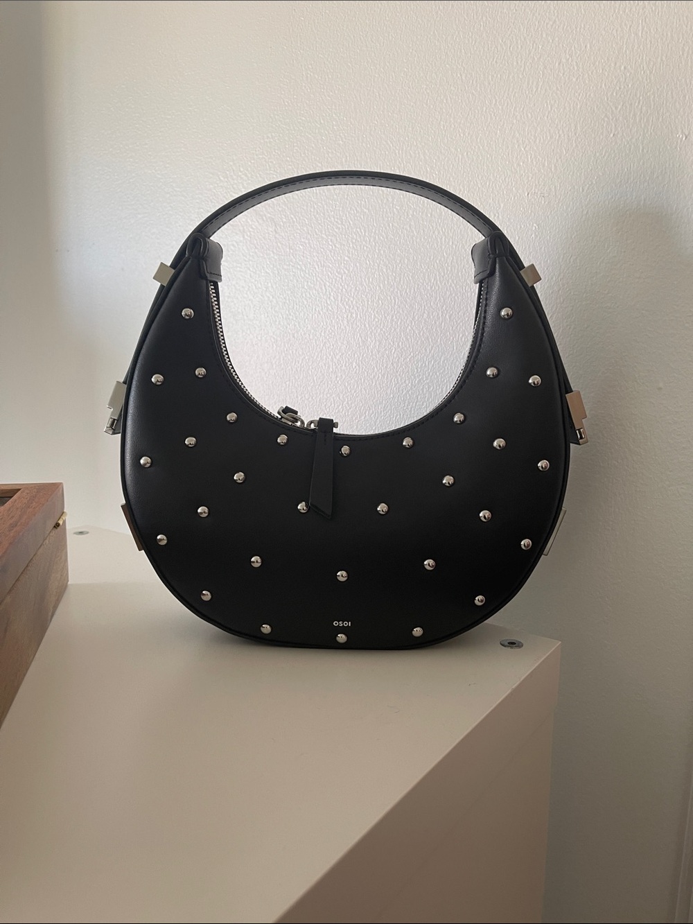 OSOI Toni mini Studded Shoulder Bag